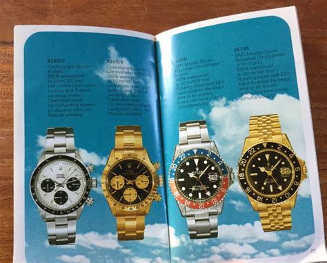 rolex catalogue 1980